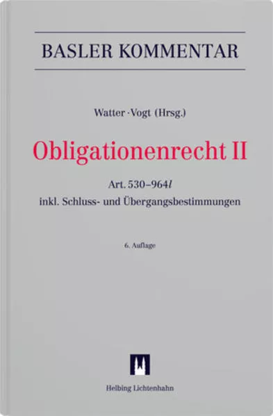 Obligationenrecht II