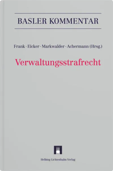 Cover: Verwaltungsstrafrecht