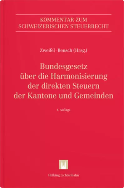 Bundesgesetz über die Harmonisierung der direkten Steuern der Kantone und Gemeinden