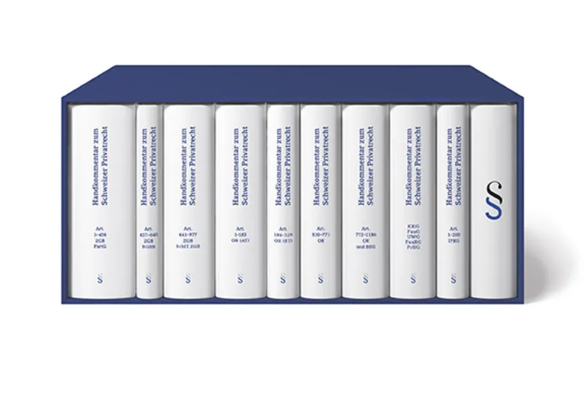 Handkommentar zum Schweizer Privatrecht