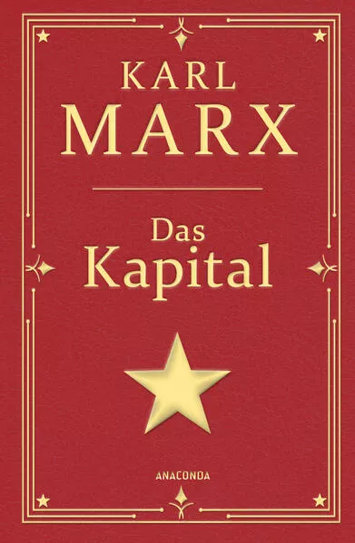 Das Kapital. Gebunden in Cabra-Leder, mit Goldprägung