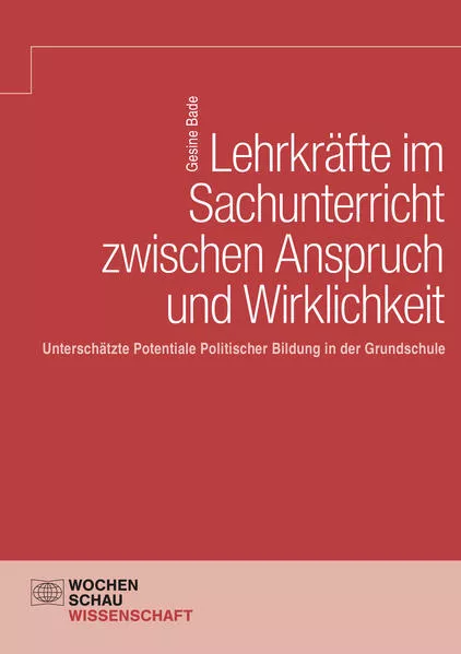 Cover: Lehrkräfte im Sachunterricht zwischen Anspruch und Wirklichkeit