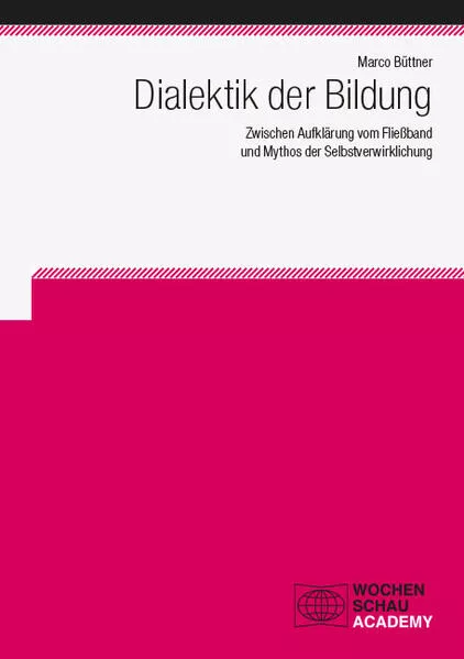 Cover: Dialektik der Bildung