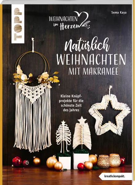 Cover: Natürlich Weihnachten mit Makramee (kreativ.kompakt.)