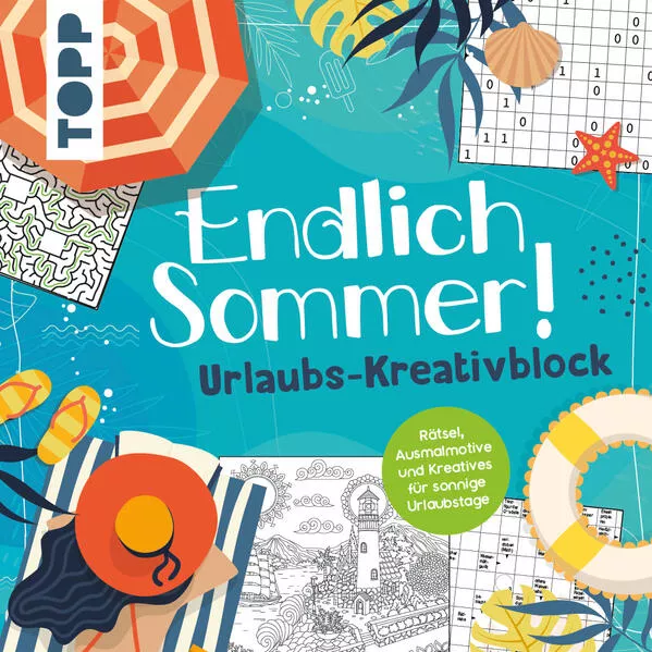 Endlich Sommer! Urlaubs-Kreativblock