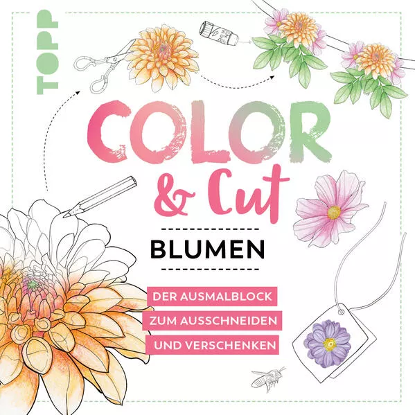 Color & Cut - Blumen