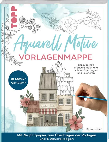 Aquarellvorlagenmappe