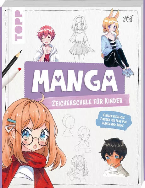 Cover: Manga-Zeichenschule für Kinder