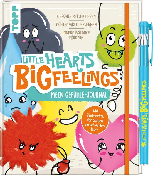 Cover: Little Hearts - Big Feelings - Mein Gefühle-Journal