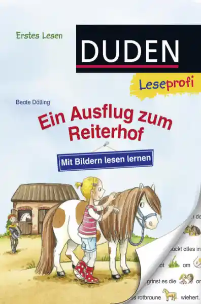 Duden Leseprofi – Mit Bildern lesen lernen: Ein Ausflug zum Reiterhof, Erstes Lesen