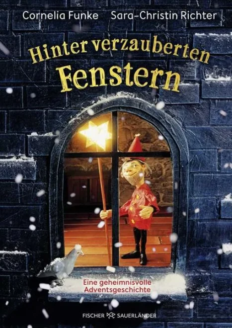 Cover: Hinter verzauberten Fenstern. Eine geheimnisvolle Adventsgeschichte