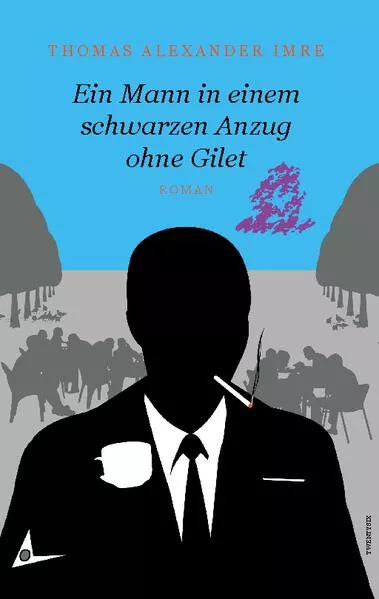 Ein Mann in einem schwarzen Anzug ohne Gilet