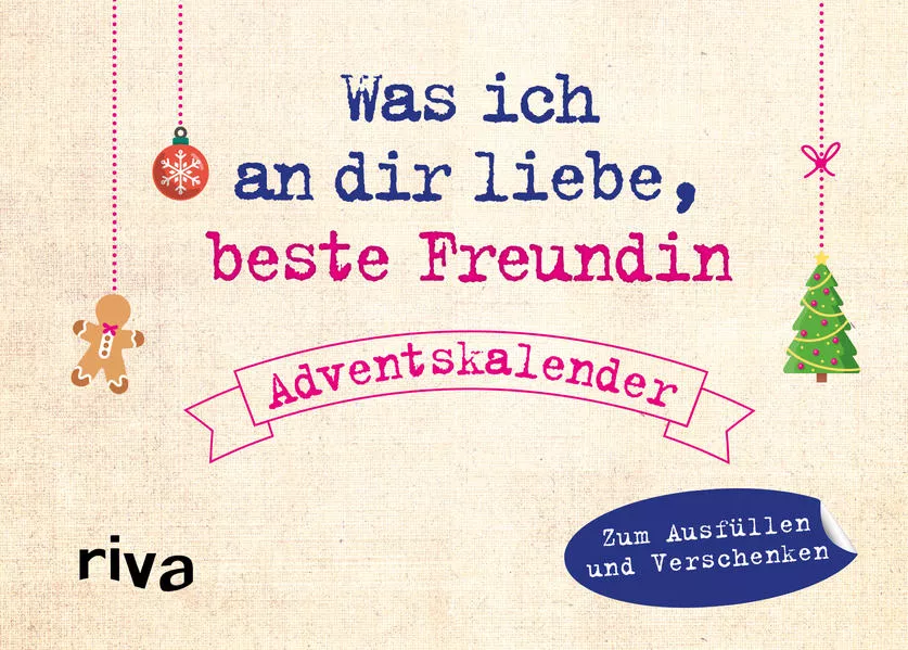 Was ich an dir liebe, beste Freundin – Adventskalender