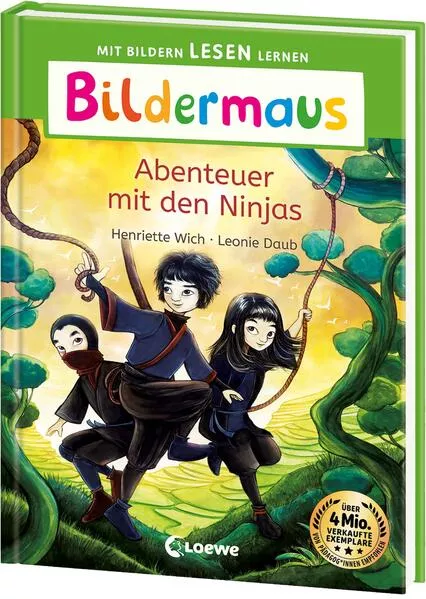 Cover: Bildermaus - Abenteuer mit den Ninjas