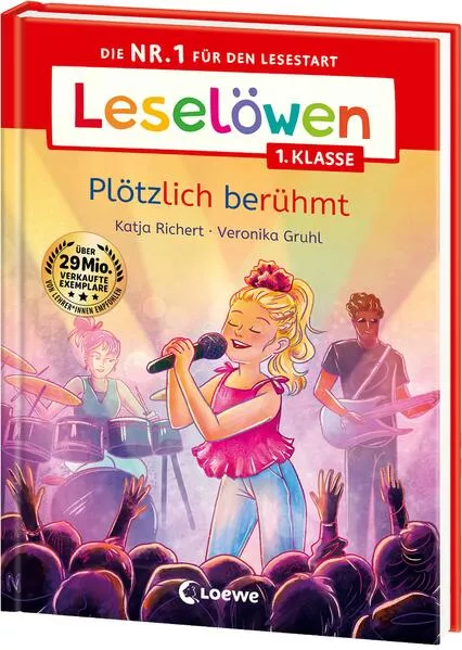 Cover: Leselöwen 1. Klasse - Plötzlich berühmt