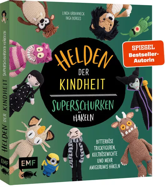 Helden der Kindheit – Das Häkelbuch der Superschurken