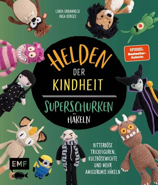 Helden der Kindheit – Das Häkelbuch der Superschurken