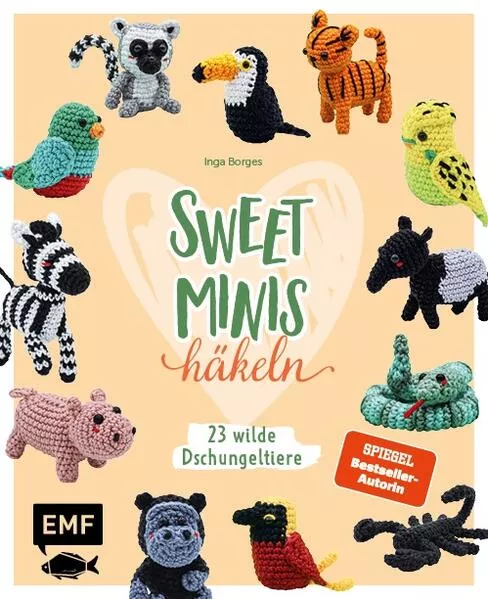 Sweet Minis häkeln – 23 wilde Dschungeltiere