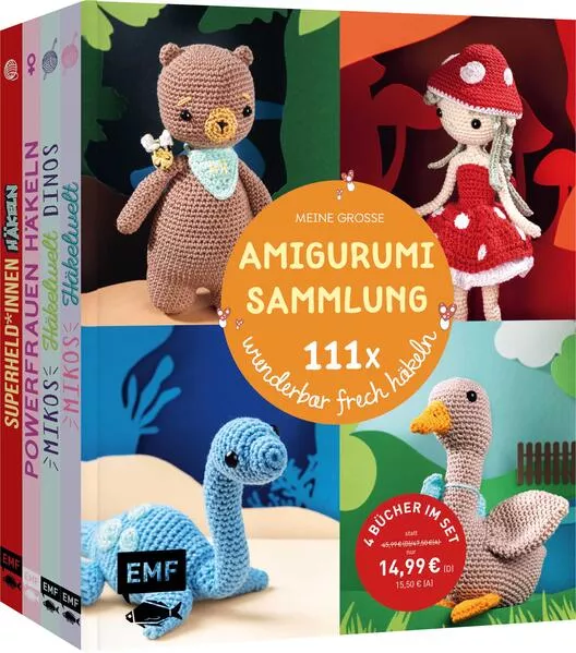 Meine große Amigurumi-Sammlung – 111x wunderbar frech häkeln