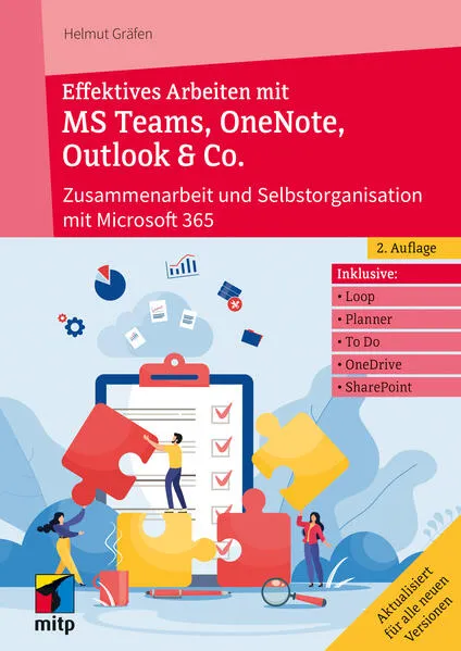 Cover: Effektives Arbeiten mit MS Teams, OneNote, Outlook & Co.
