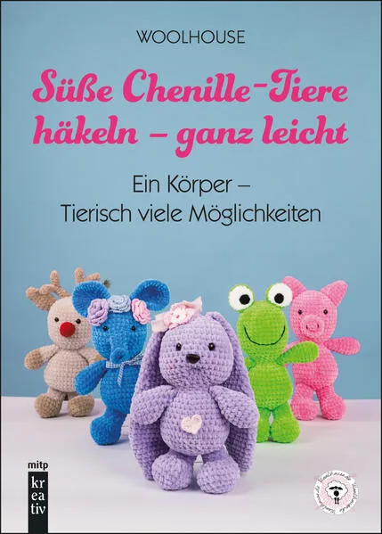 Cover: Süße Chenille-Tiere häkeln – ganz leicht