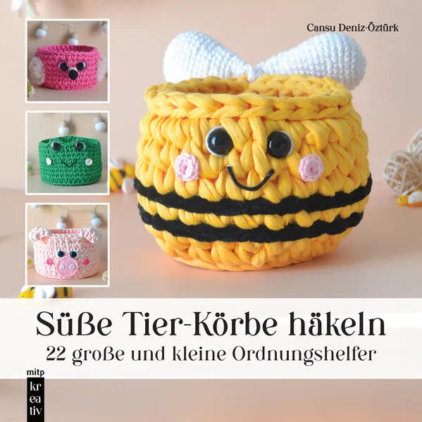 Amigurumi: Süße Tier-Körbe häkeln
