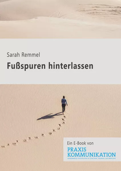 Fußspuren hinterlassen