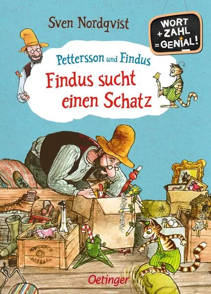 Cover: Pettersson und Findus. Findus sucht einen Schatz