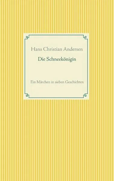 Cover: Die Schneekönigin