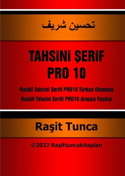 Tahsini Şerif PRO10 Wissenschaft Hard Cover