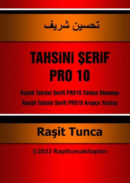Tahsini Şerif PRO10 A5 Hard Cover
