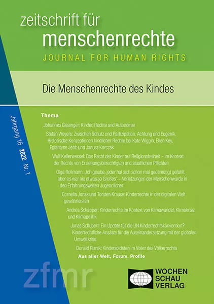 Die Menschenrechte des Kindes