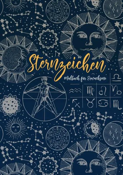 Sternzeichen Malbuch für Erwachsene