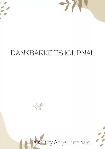 Dankbarkeitsjournal
