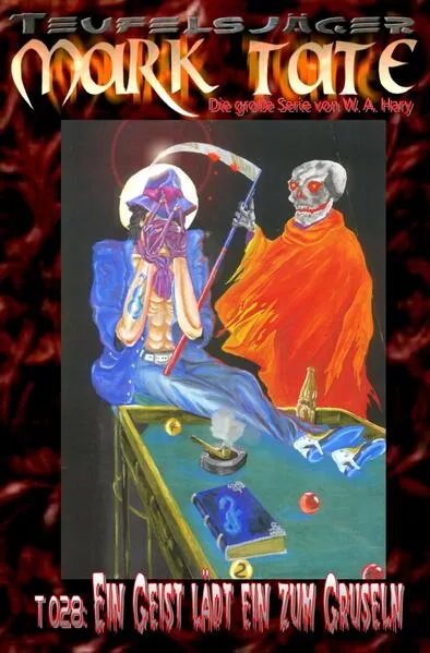 Cover: TEUFELSJÄGER / TEUFELSJÄGER Mark Tate 028: Ein Geist lädt ein zum Gruseln