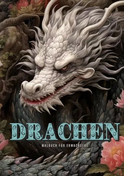 Drachen Malbuch für Erwachsene