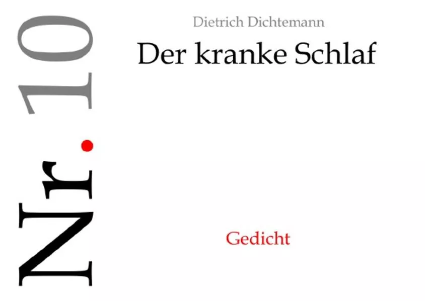 Sah ein Schwab' viel' Menschlein steh'n / Der kranke Schlaf