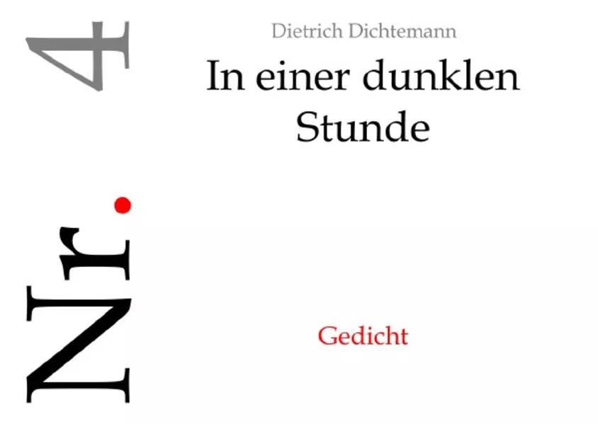 Sah ein Schwab' viel' Menschlein steh'n / In einer dunklen Stunde