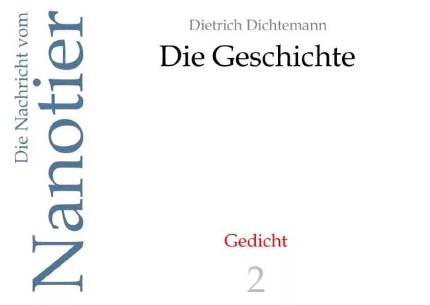 Die Nachricht vom Nanotier