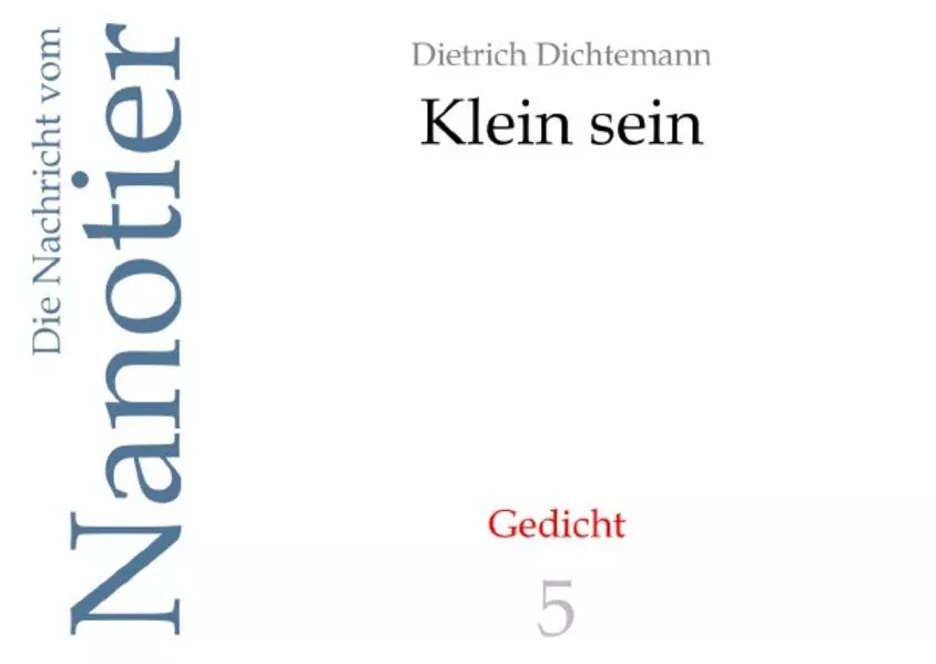 Die Nachricht vom Nanotier