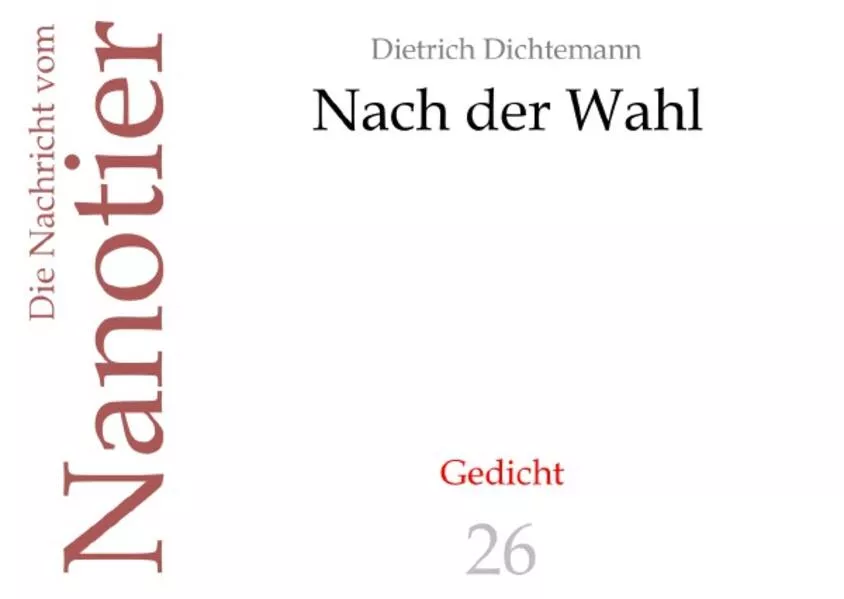 Die Nachricht vom Nanotier