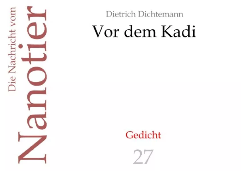 Die Nachricht vom Nanotier