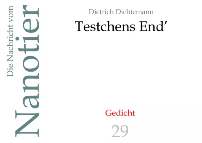 Die Nachricht vom Nanotier