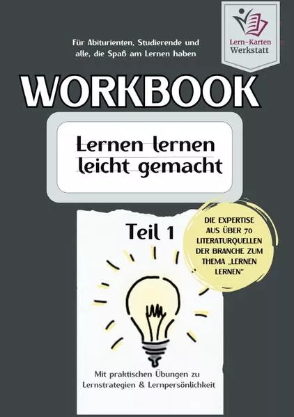 Workbook im Miniformat I Lernen lernen leicht gemacht