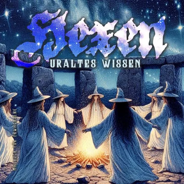 Uraltes Wissen Hexen Malbuch für Erwachsene