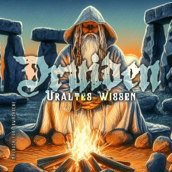 Uraltes Wissen Druiden Malbuch für Erwachsene