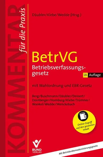BetrVG - Betriebsverfassungsgesetz