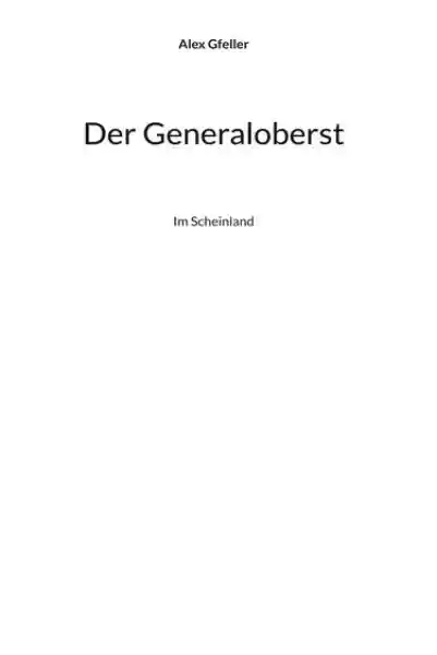 Cover: Der Generaloberst