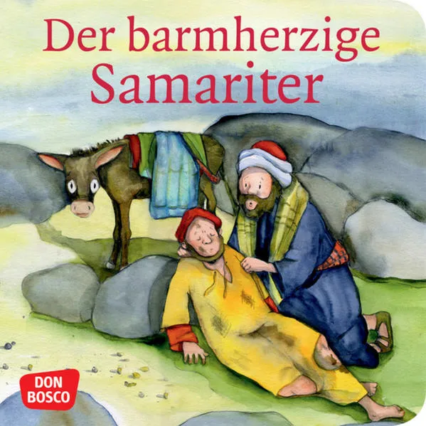 Der barmherzige Samariter. Mini-Bilderbuch.
