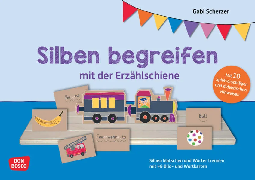 Cover: Silben begreifen mit der Erzählschiene. Erzählschienen-Figurenset